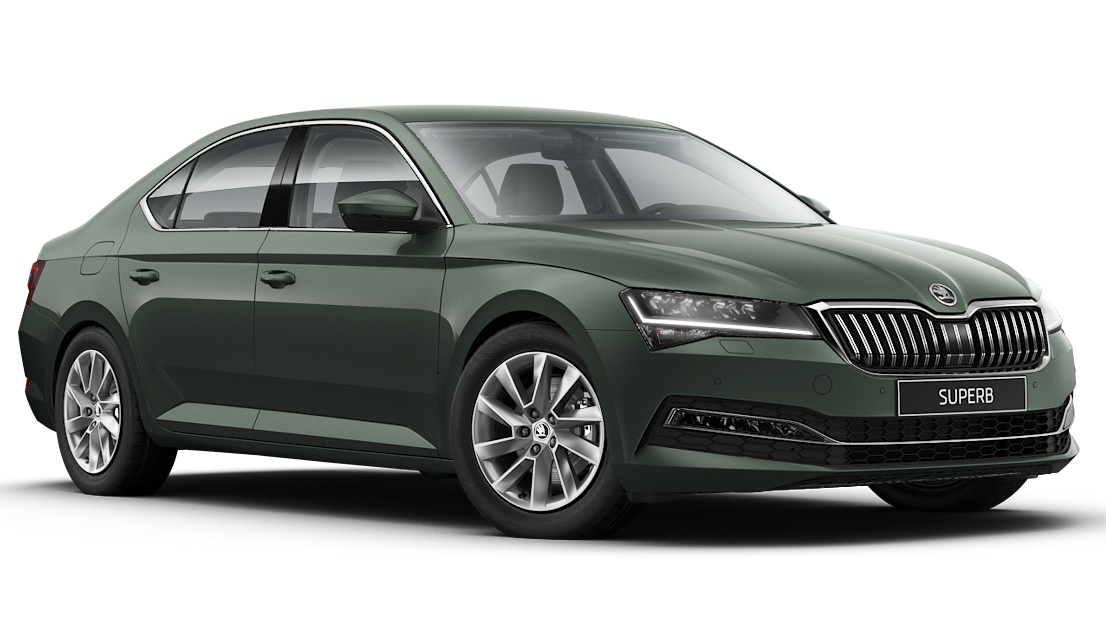 ŠKODA Superb zelená Emerald