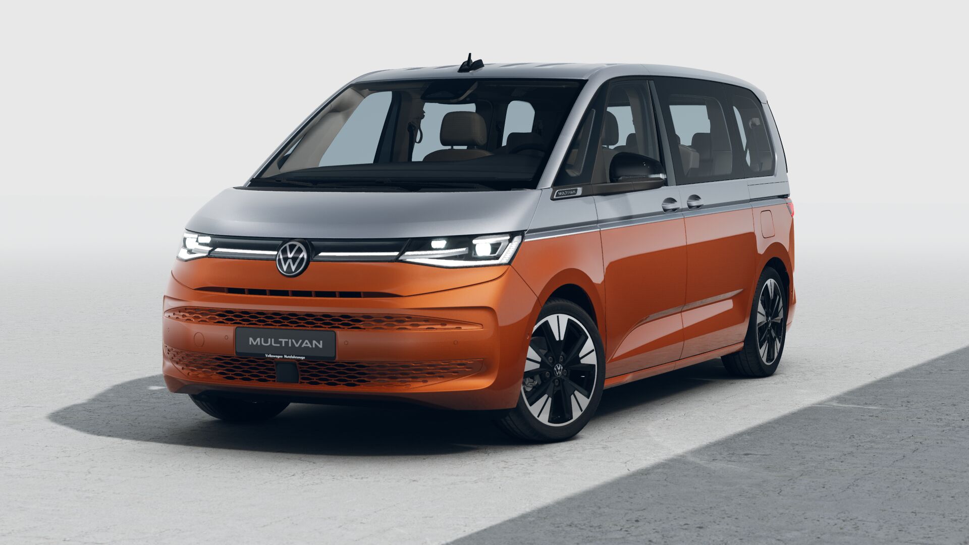 Nový Multivan stříbrná Mono oranžová Energetic