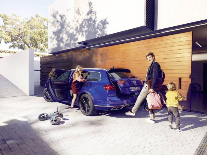 Nový Passat Variant zadní pohled