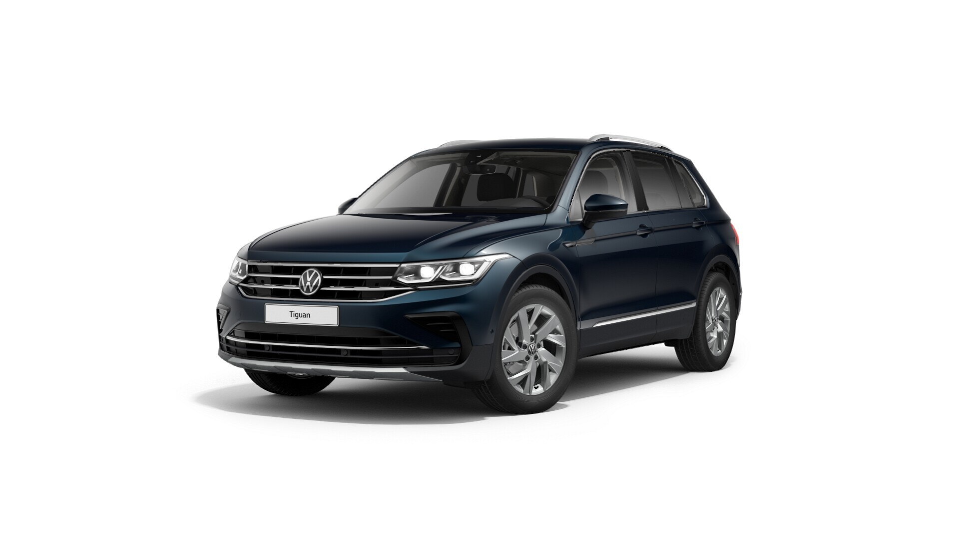 Volkswagen Tiguan modrá Nightshade