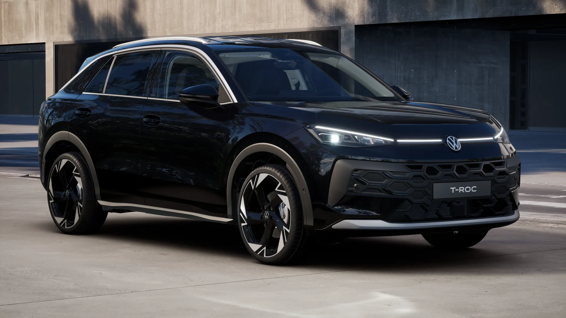 T-Roc černá Grenadille