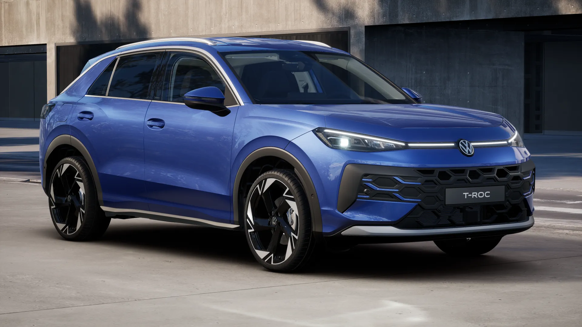 T-Roc modrá Celestial