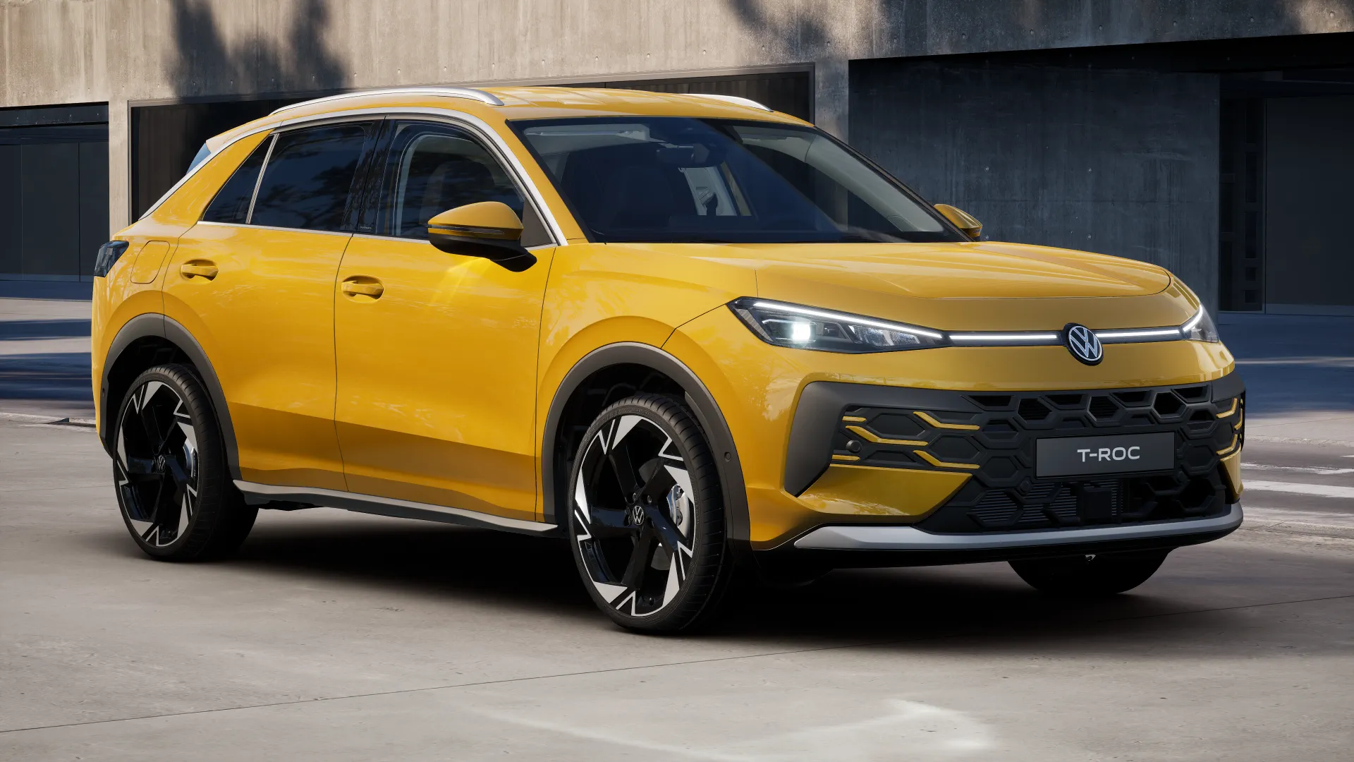 T-Roc žlutá Canary