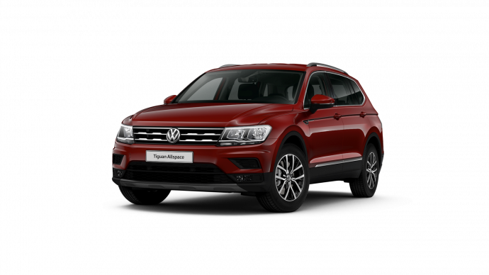 Volkswagen Tiguan Allspace - červená