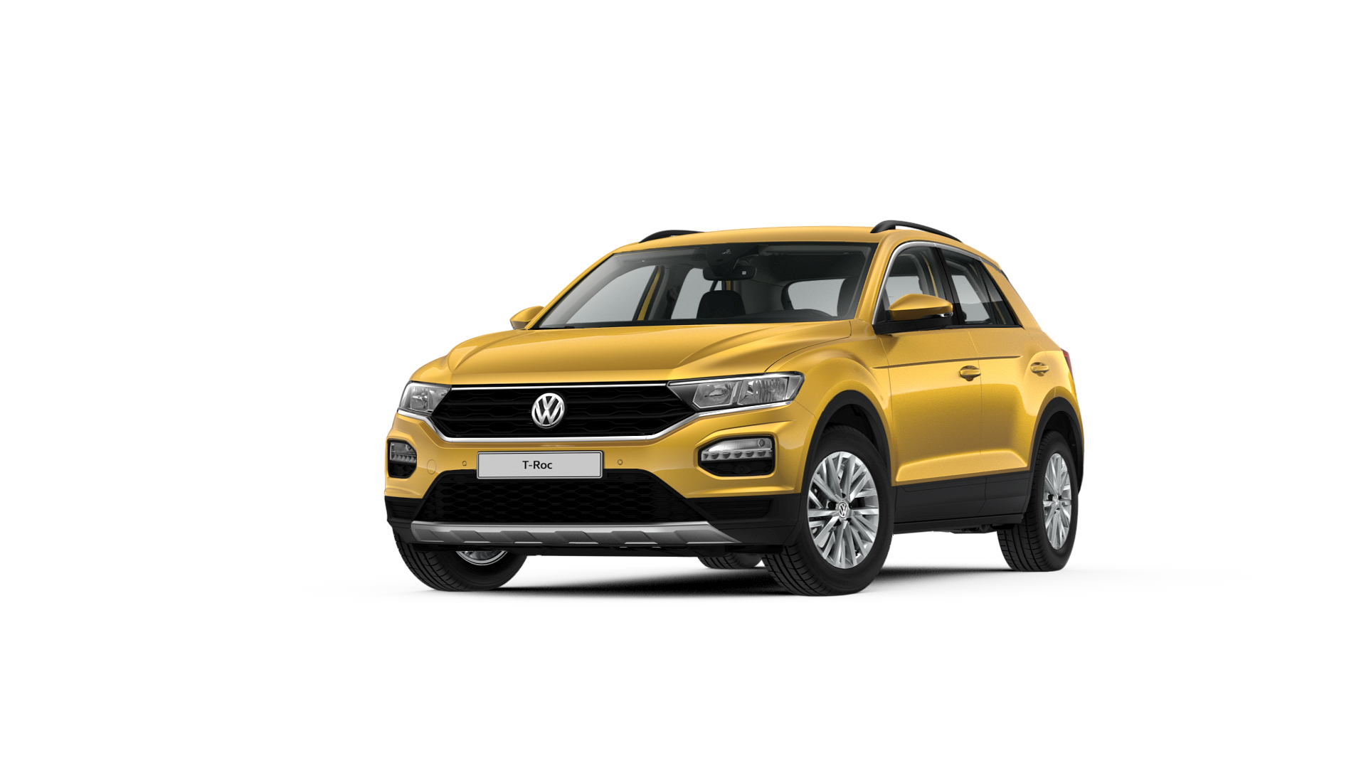 Volkswagen T-Roc - zlatá Kurkuma