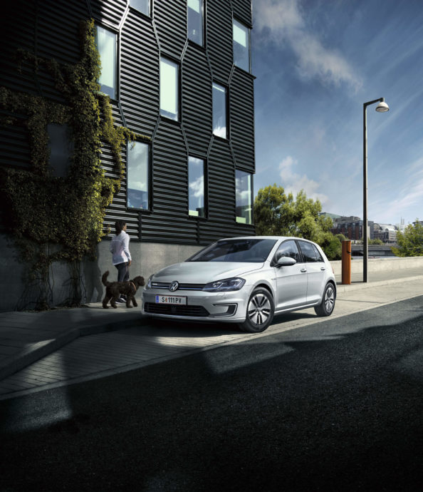 Volkswagen e-Golf boční pohled