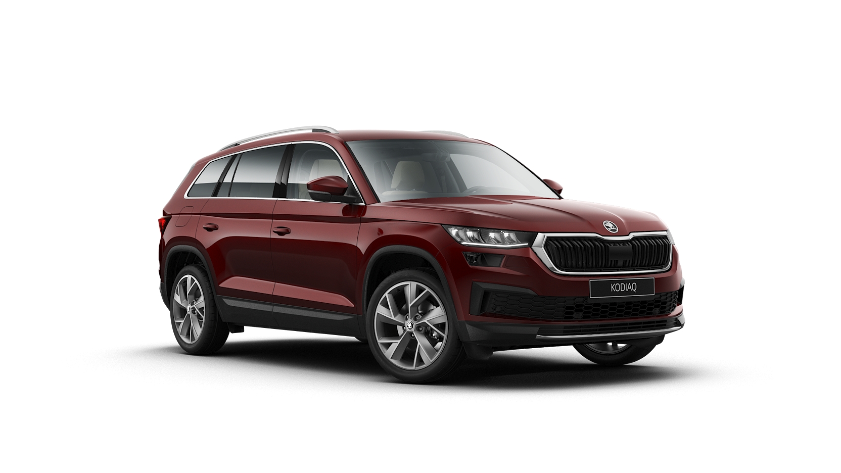 ŠKODA Kodiaq červená Hotchilli na operativní leasing