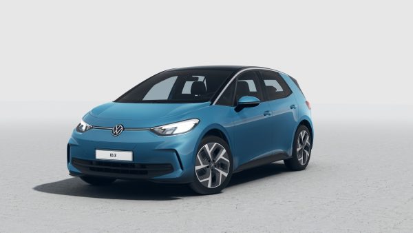 Volkswagen ID.3 modrá Costa a černá Schwarz