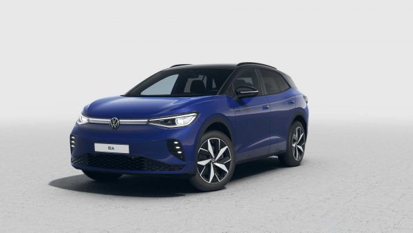 Volkswagen ID.4 GTX modrá Dusk a černá Schwarz