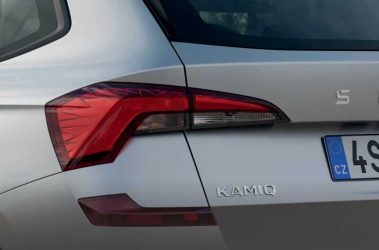Kamiq First Edition detail zadní světlomet